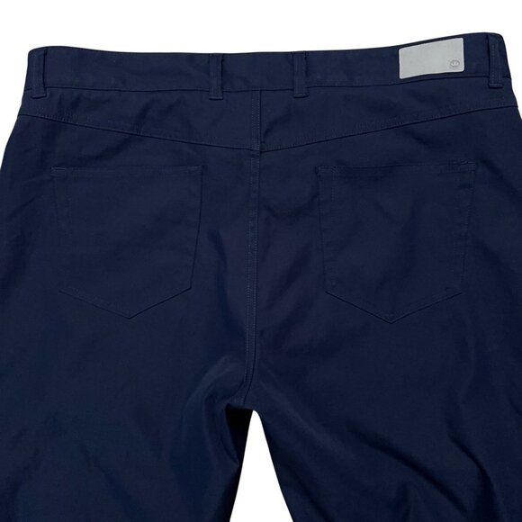 Peter Millar Pants Mens 38x32 (Fits 38x29) eb66 Performance 5-Pockets Golf Blue - Picture 4 of 7
